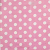 Rosa com bolinhas